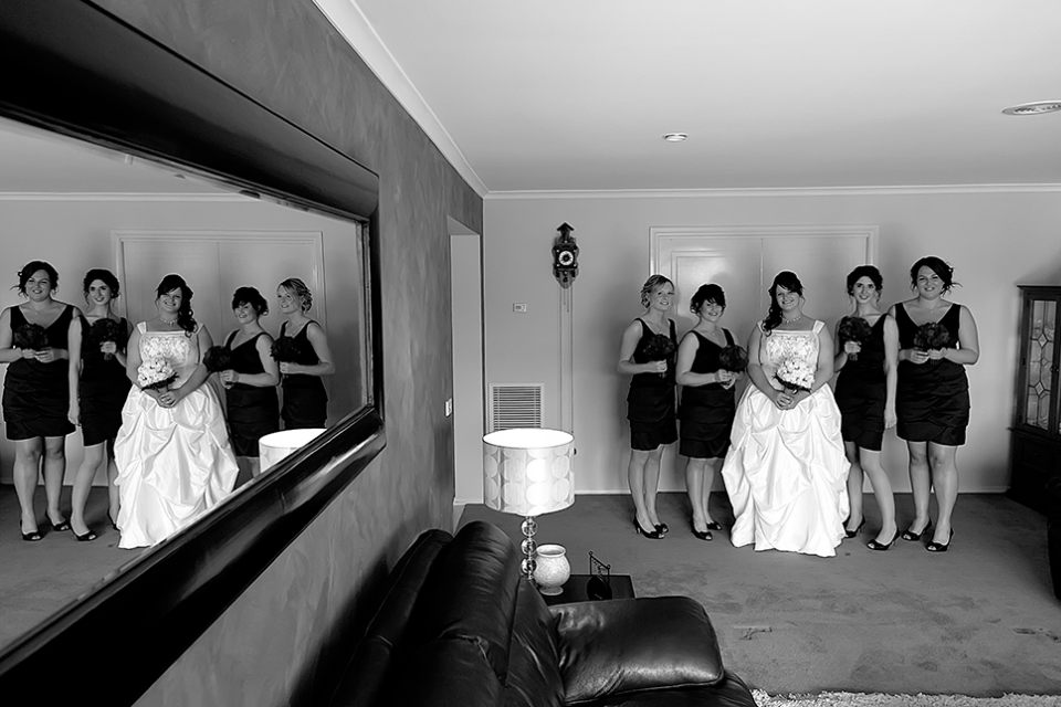 wedding-lovely-dress-bride-bridal-party-black-white-infocus-photography